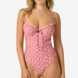 Camellia Floral Kailua One-Piece