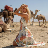 Jemma Kali Floral Halter Maxi Dress