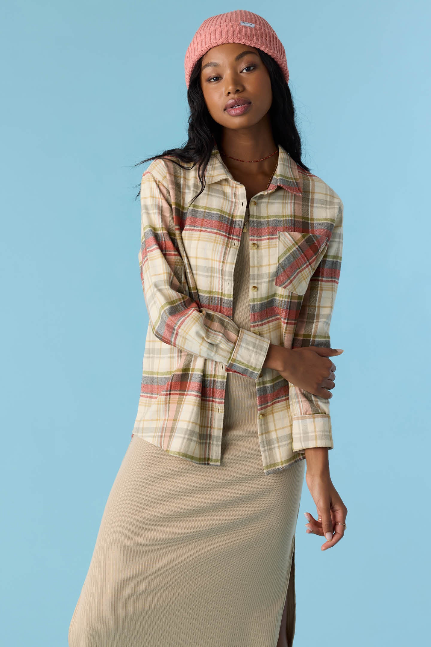 LOGAN FLANNEL RELAXED FIT SHIRT