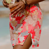 Lyla Antalya Floral Mini Skirt