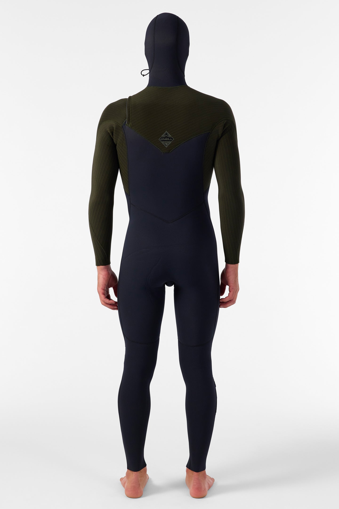 Hyperfreak 4/3+MM Chest Zip Full W/hood - Blk/ranger | O'Neill