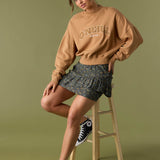 Moment Crew Neck Cropped Fleece