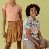 Girl's Mattie Kira Floral Skirt