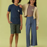 Girl's Tommie Misha Stripe Beach Pants