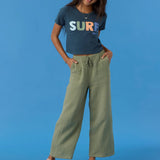 Girl's Brendita Crinkle Double Gauze Pants