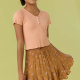 Girl's Mattie Kira Floral Skirt