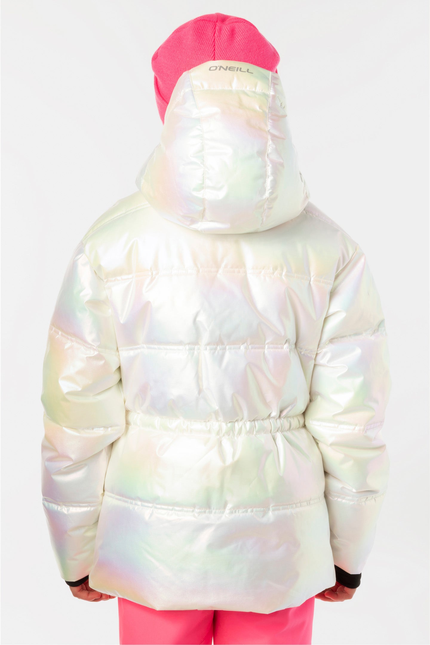 Girl's Fwc Cruz Puffer Snow Jacket - Pearl | O'Neill