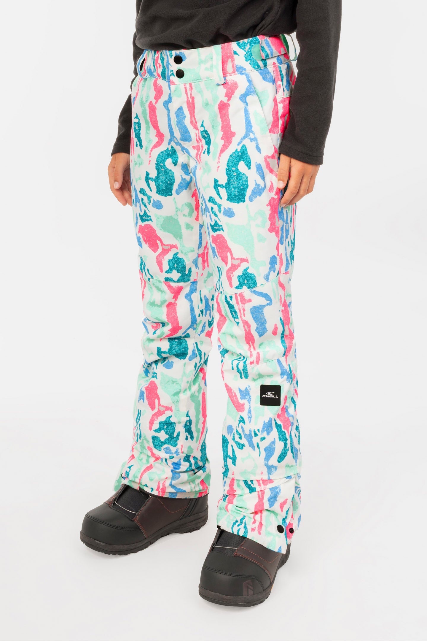 Girl's Fwc Cruz Snow Pants - Wht Clustr | O'Neill