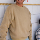 Fuzzy Box Crew Neck Fleece