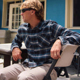 Glacier Plaid Superfleece Long Sleeve Shirt