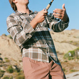 O'Riginals Printed Flannel Long Sleeve Shirt
