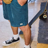 O'Riginals Cord Elastic Waist 18" Shorts