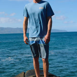 Hyperfreak Heat Stripe 20" Boardshorts - Dark Slate | O'Neill
