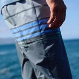 Hyperfreak Heat Stripe 20" Boardshorts - Dark Slate | O'Neill