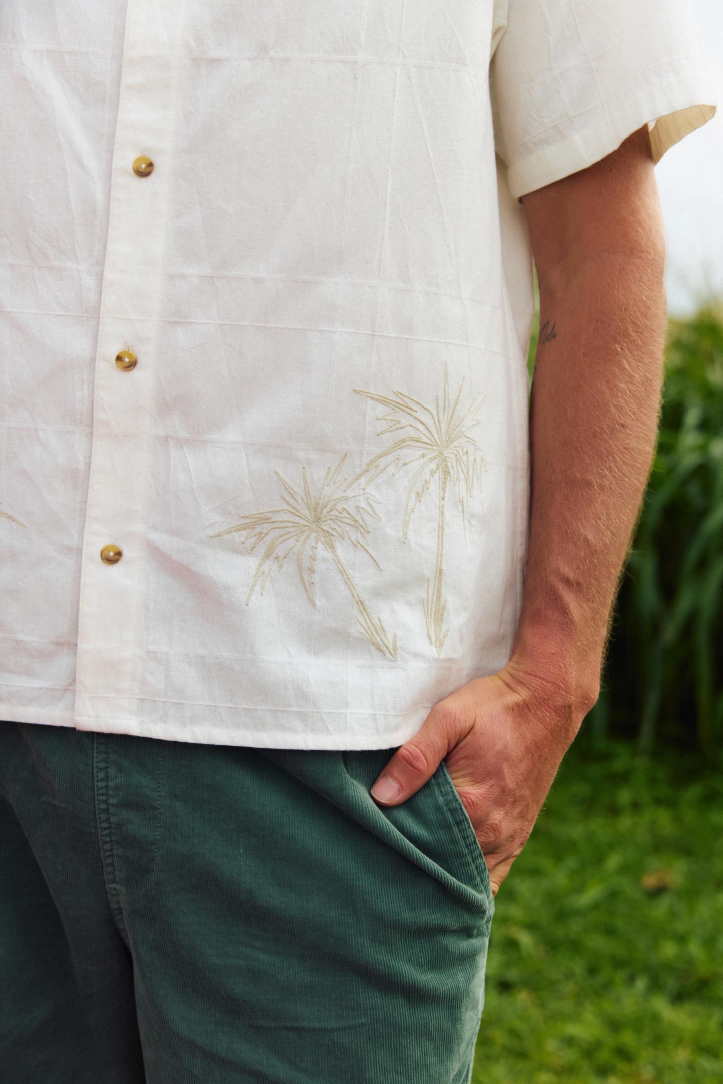 O'Riginals Boxy Palma Camp Shirt - Tofu | O'Neill