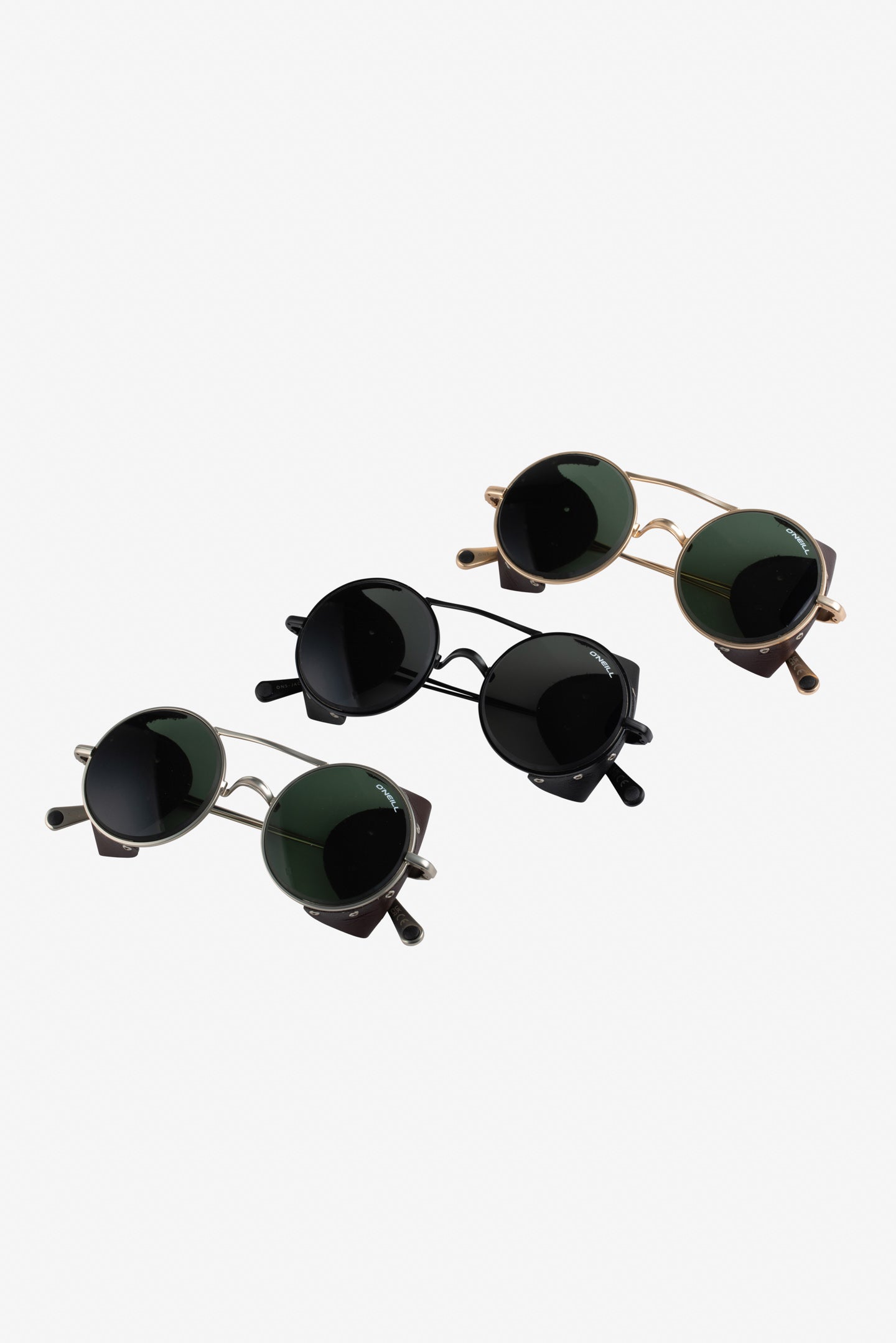 取寄) オニール レディース シェル サングラス O´Neill women Shell Sunglasses (For Women)  Black/Solid Green