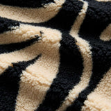 Rori Beach Hut Geo High Pile Fleece Cropped Jacket