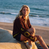 Corrine Zip Up Long Sleeve Sweater