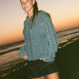 O'Riginals Misha Cable Knit Long Sleeve Sweater