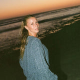 O'Riginals Misha Cable Knit Long Sleeve Sweater