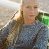 O'Riginals Misha Cable Knit Long Sleeve Sweater