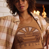 Sun Eye Scoopneck Tank