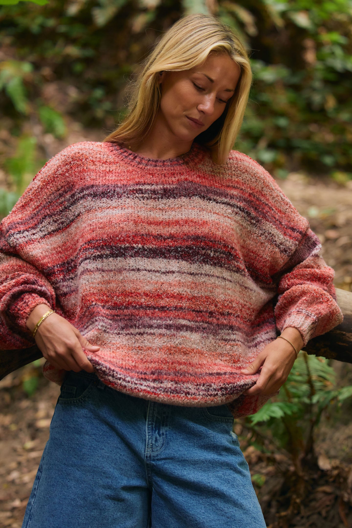 Bayou Stripe Long Sleeve Sweater - O'Neill