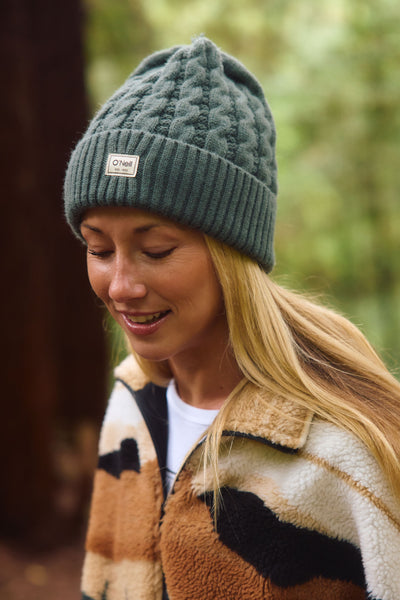 O'Riginals Cable Beanie - Hunter Green | O'Neill
