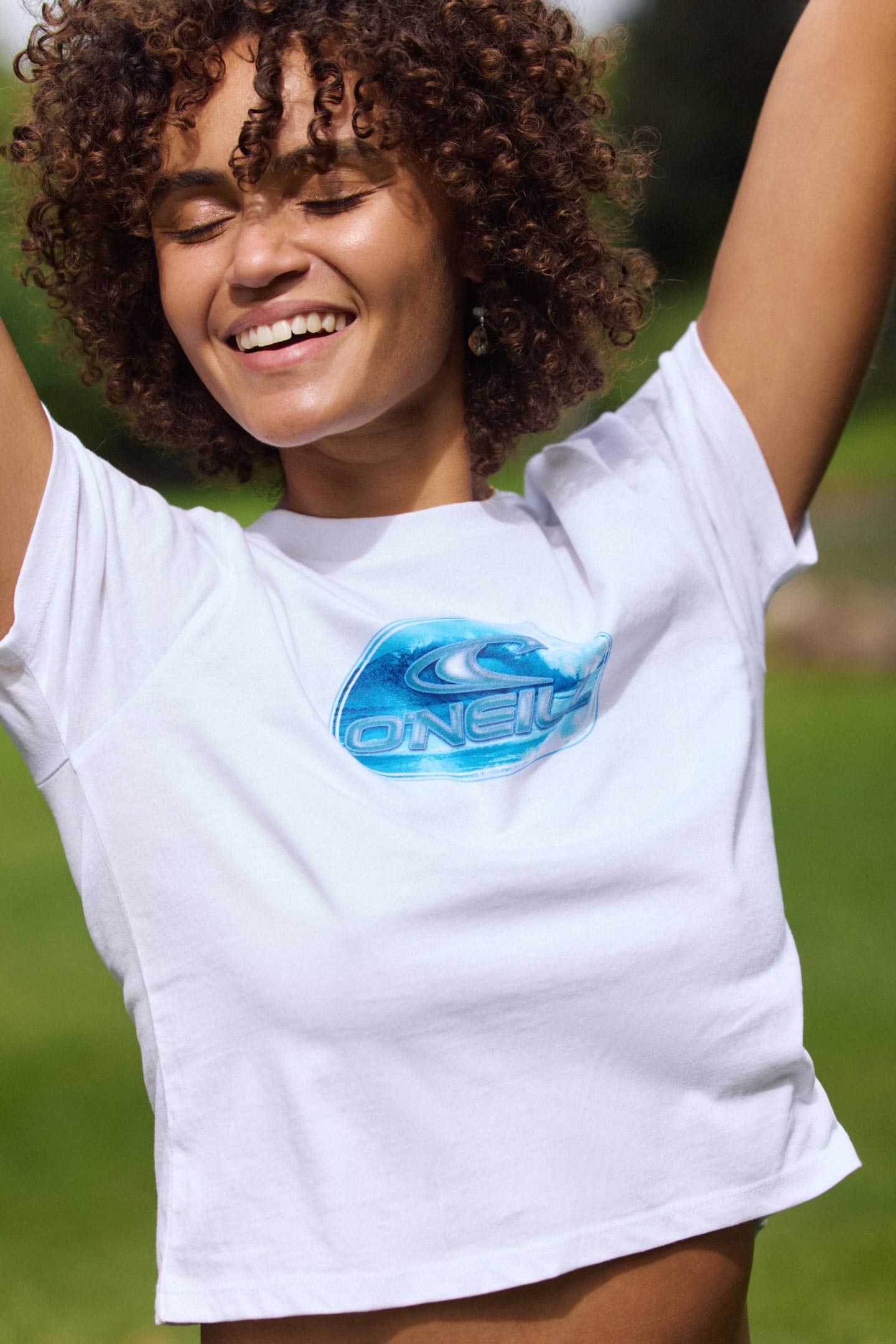 Liquid Surf Fitted Tee - White | O'Neill