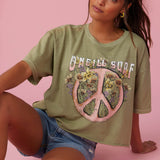 Peace Flower Tee