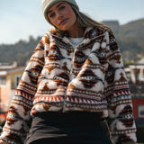 Rori High Pile Fleece Cropped Jacket