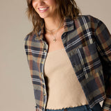Roy Flannel Cropped Shirt