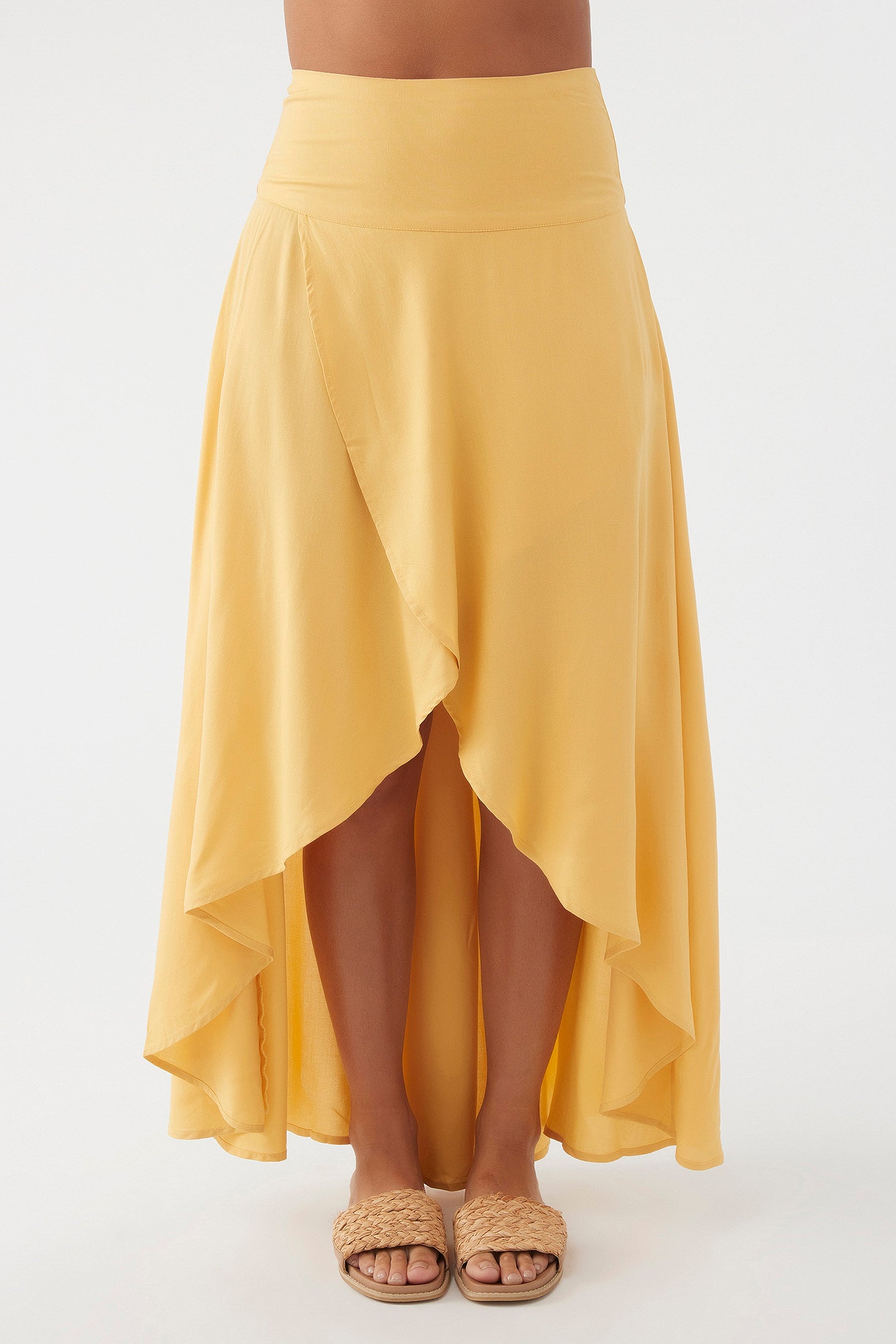 AMBROSIO HIGH-LOW MAXI SKIRT