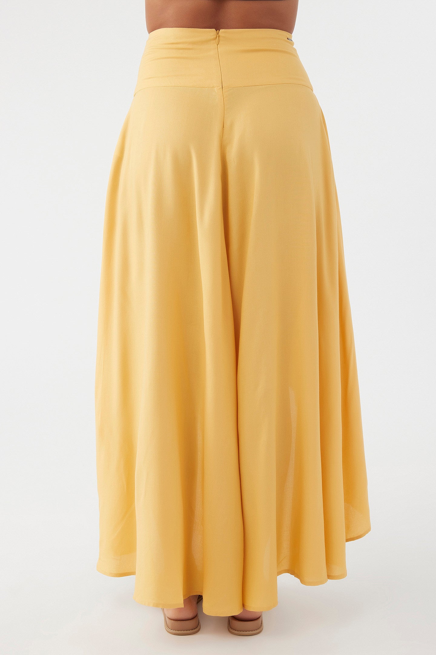 AMBROSIO HIGH-LOW MAXI SKIRT