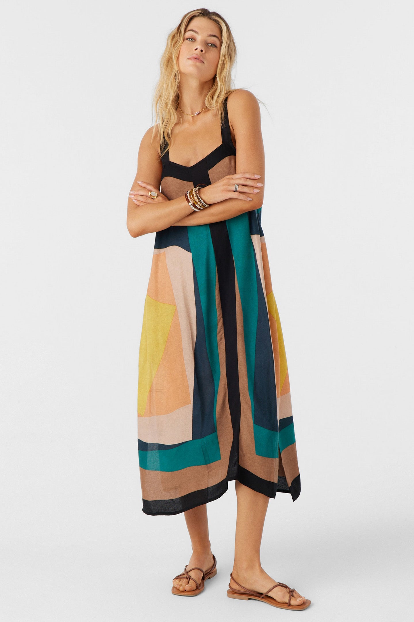 Miranda Midi Cover-Up Dress - Multi Colored | O'Neill