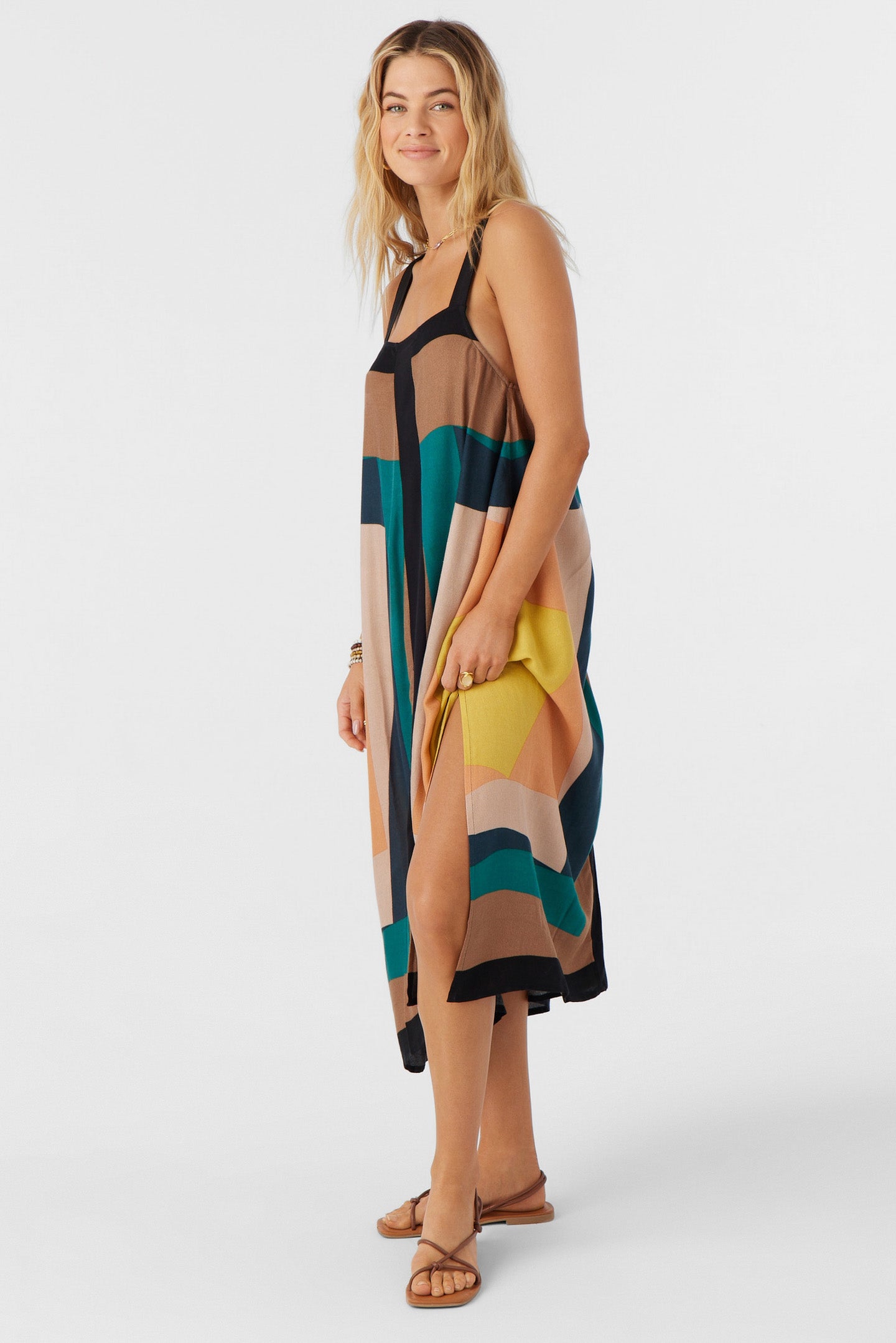 MIRANDA MIDI COVER-UP DRESS