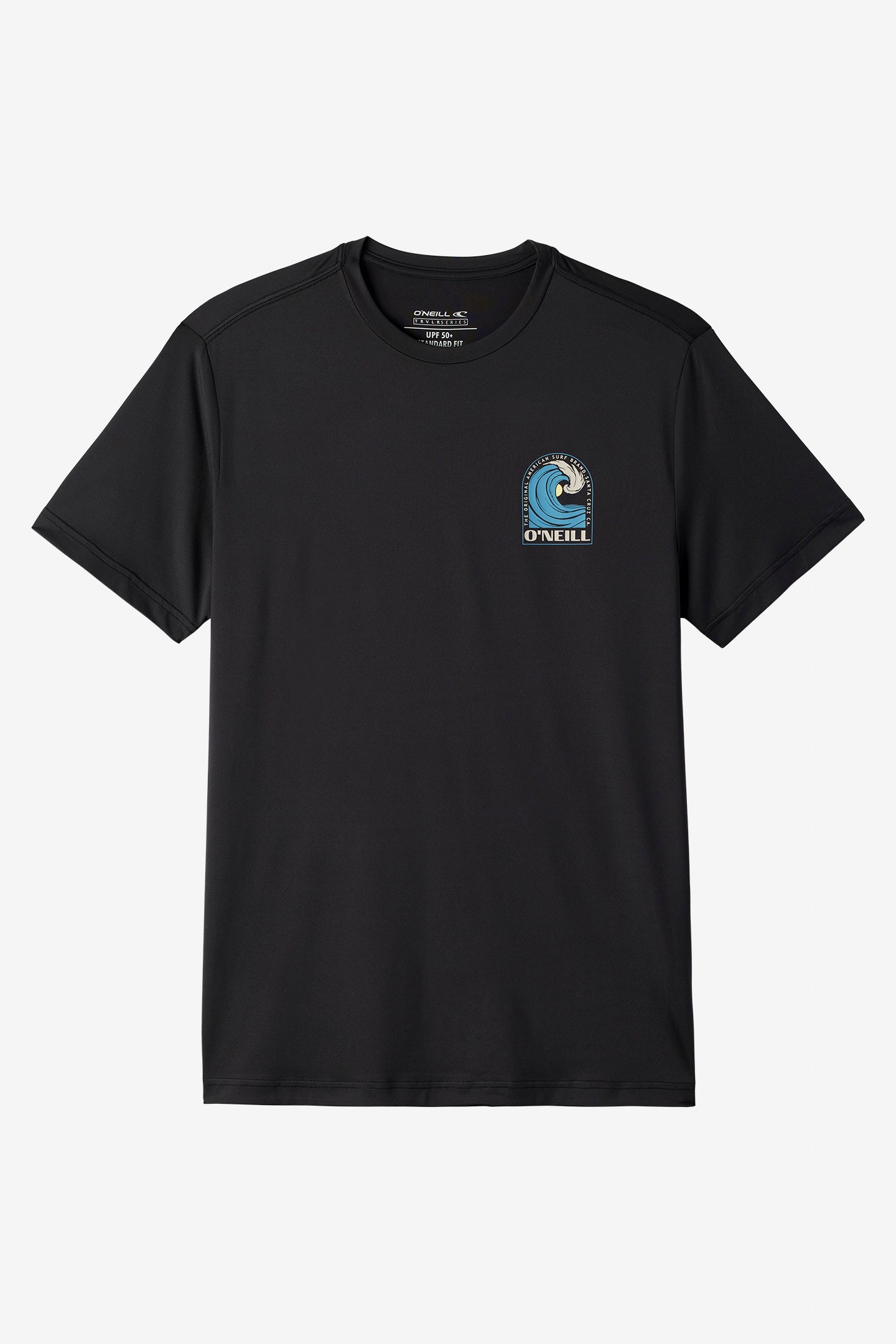 TRVLR Upf Tee - Swell Standard Fit Tee - Black | O'Neill