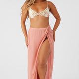 Saltwater Solids Hanalei Maxi Skirt Cover-Up