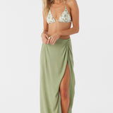 Saltwater Solids Hanalei Maxi Skirt Cover-Up
