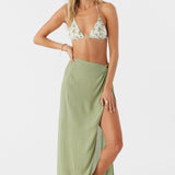 Saltwater Solids Hanalei Maxi Skirt Cover-Up
