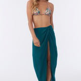Saltwater Solids Hanalei Maxi Skirt Cover-Up