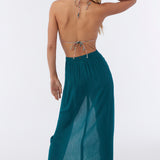 Saltwater Solids Hanalei Maxi Skirt Cover-Up