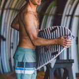 Cruzer Stripe Scallop 18" Boardshorts