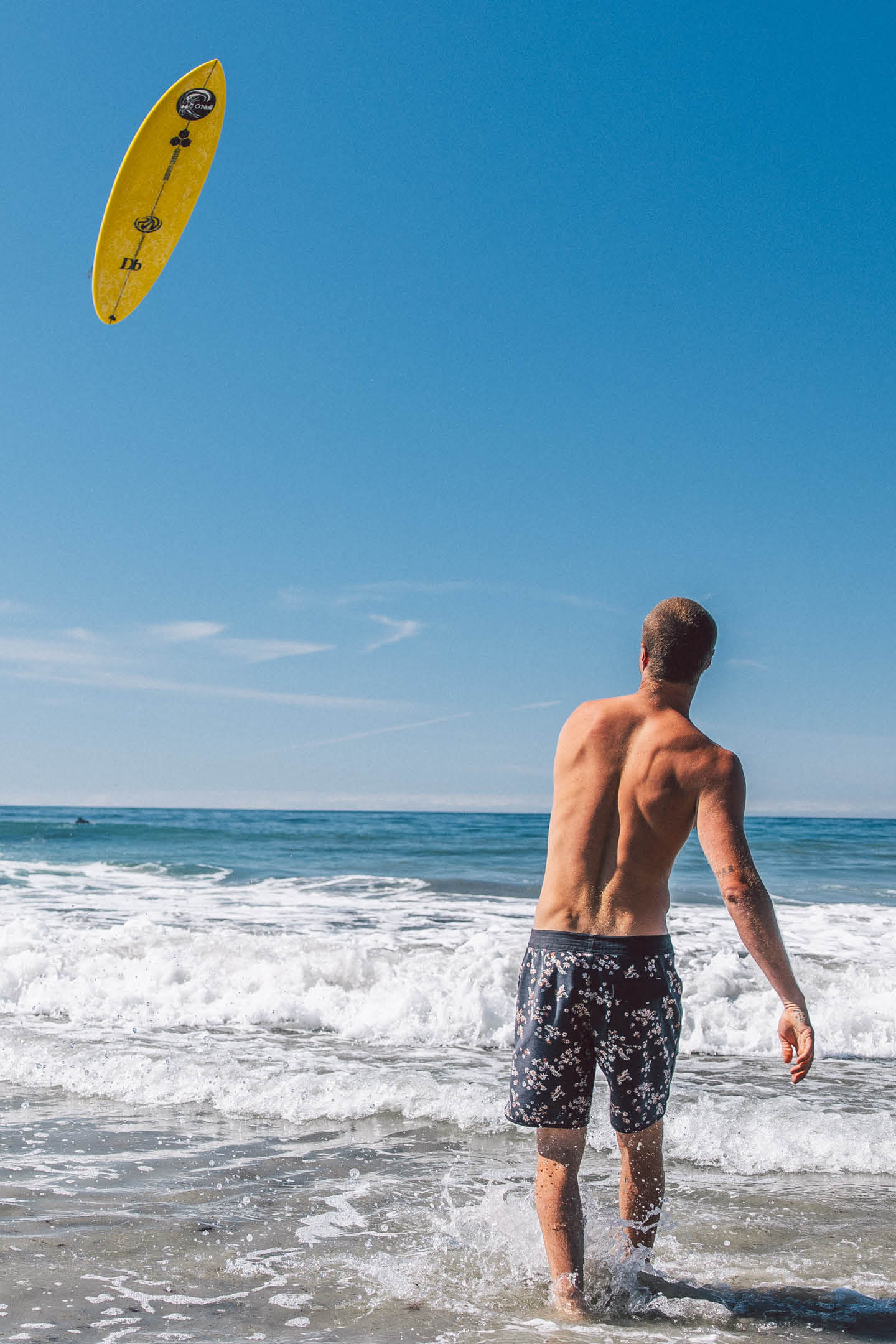 OG PRINT SCALLOP 18" BOARDSHORTS