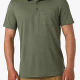 TRVLR UPF Polo - Htr Dk Olive | O'Neill