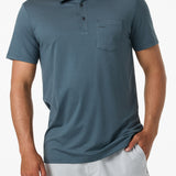 TRVLR UPF Polo - Htr Dk Slate | O'Neill