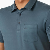 TRVLR UPF Polo - Htr Dk Slate | O'Neill