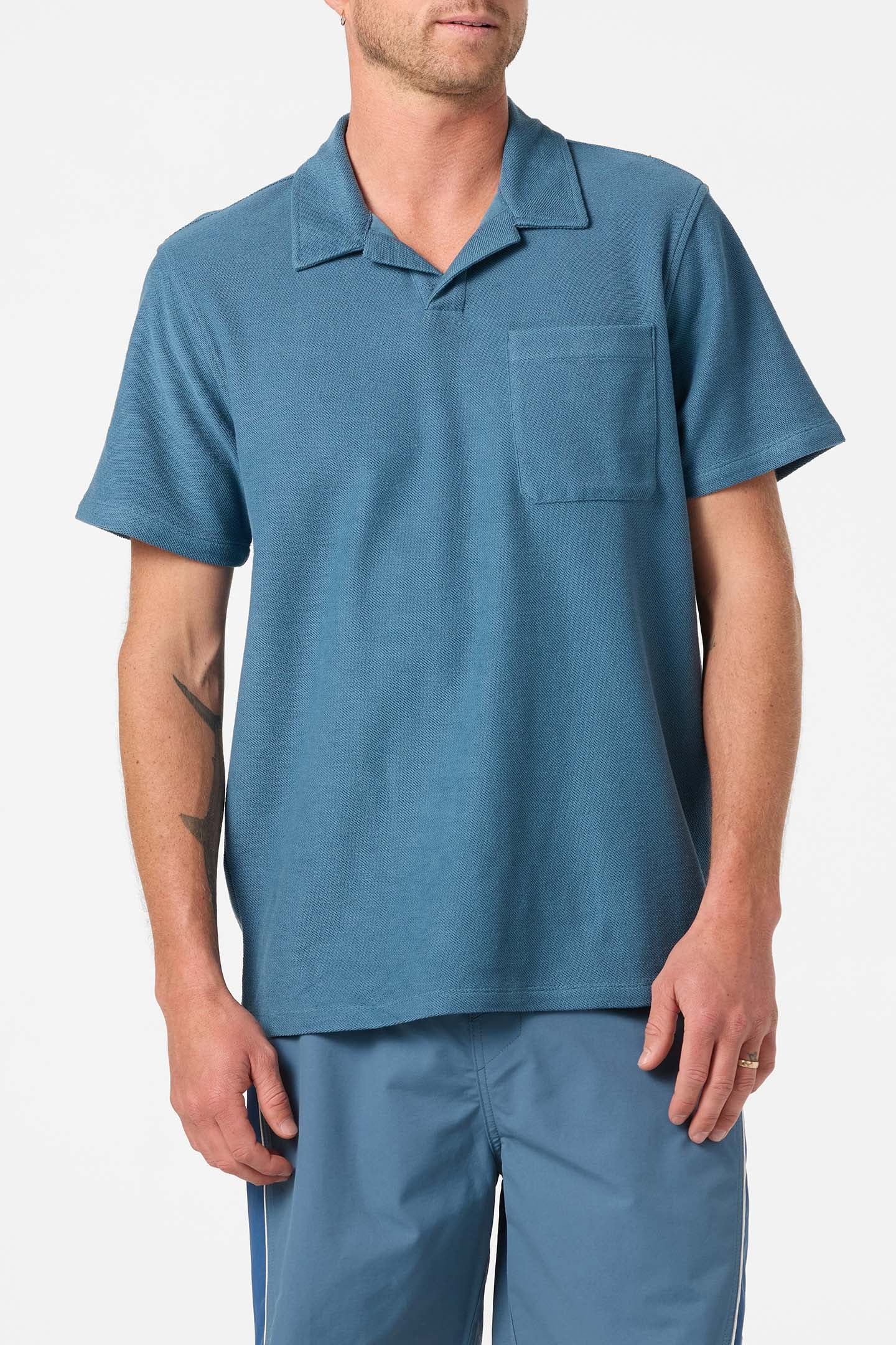 O'Riginals Knit Shirt Standard Fit Shirt - Blue Fusion | O'Neill