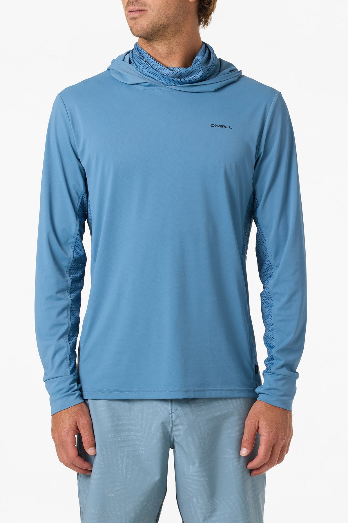 TRVLR Upf Elevated Hooded Ls Long Sleeve Upf - Captain