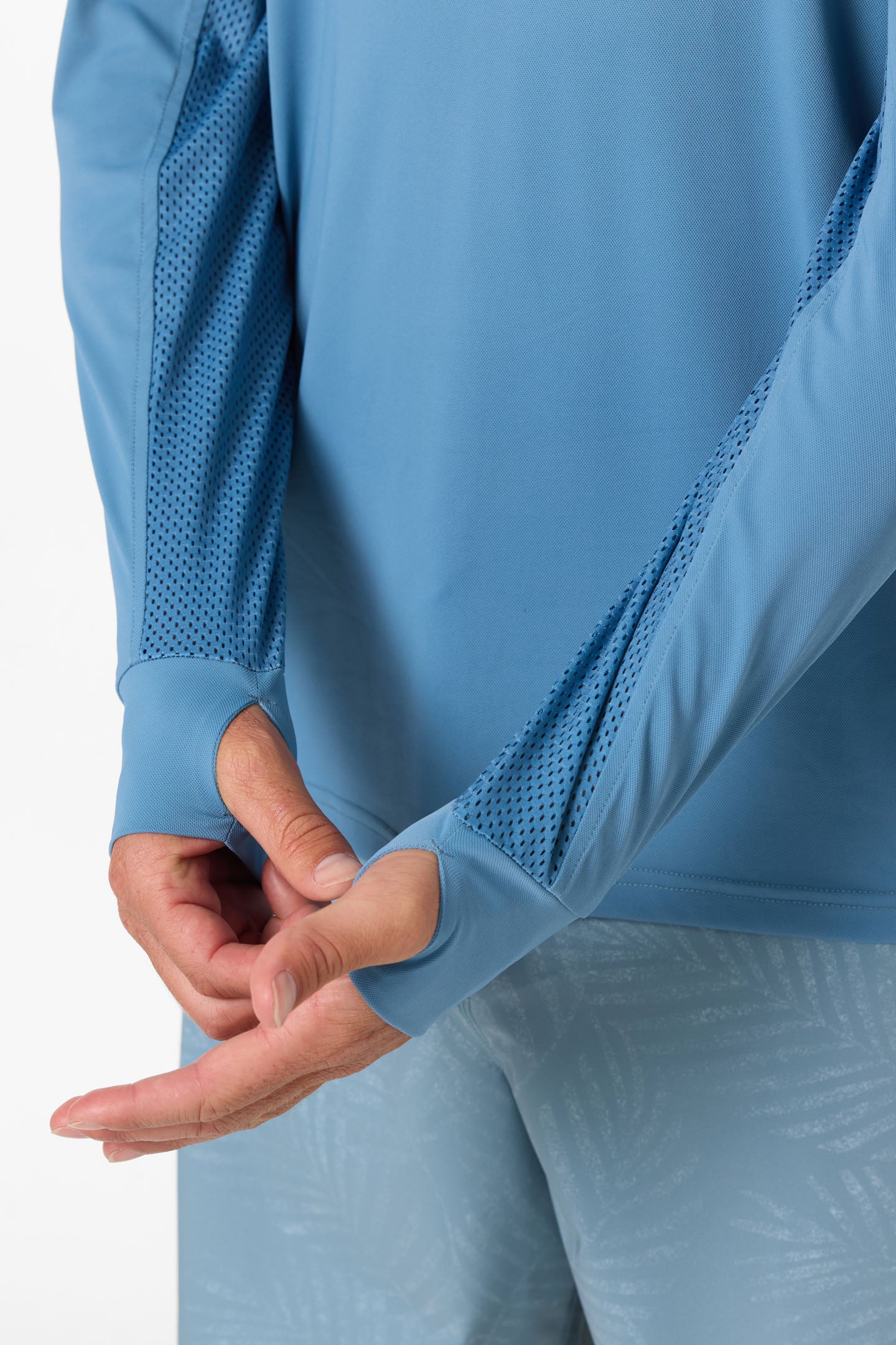 TRVLR UPF Elevated Hooded Long Sleeve Pullover - Captain'S Blue | O'Neill